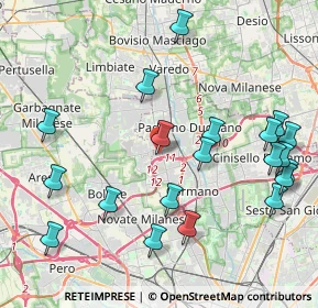 Mappa Via Enrico Mattei, 20037 Paderno Dugnano MI, Italia (4.7555)