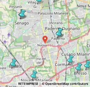 Mappa Via Enrico Mattei, 20037 Paderno Dugnano MI, Italia (2.99636)
