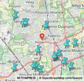 Mappa Via Enrico Mattei, 20037 Paderno Dugnano MI, Italia (2.59063)