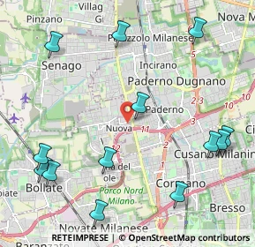 Mappa Via Enrico Mattei, 20037 Paderno Dugnano MI, Italia (2.67308)