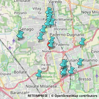 Mappa Via Enrico Mattei, 20037 Paderno Dugnano MI, Italia (2.1745)