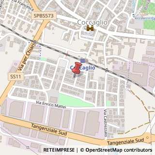 Mappa Via Sandro Pertini, 18, 25030 Coccaglio, Brescia (Lombardia)