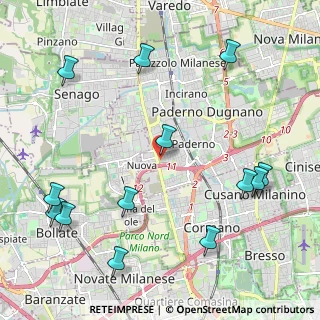 Mappa CAP, 20037 Paderno Dugnano MI, Italia (2.67077)