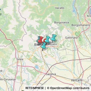 Mappa Via Mazzetta, 13856 Vigliano Biellese BI, Italia (36.8265)
