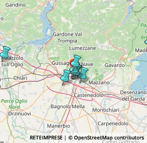 Mappa Via Guglielmo Oberdan, 25128 Brescia BS, Italia (24.775)