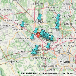 Mappa Viale Alfa Romeo, 20020 Lainate MI, Italia (5.86053)