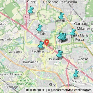 Mappa Viale Alfa Romeo, 20020 Lainate MI, Italia (1.82286)