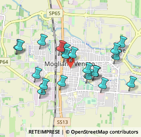 Mappa Piazza Donatori di Sangue, 31021 Mogliano Veneto TV, Italia (0.915)