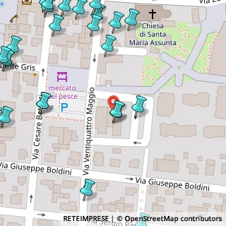 Mappa Via XXIV Maggio, 31021 Mogliano Veneto TV, Italia (0.08889)