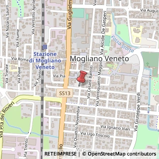 Mappa Via IV Novembre, 9, 31021 Mogliano Veneto, Treviso (Veneto)