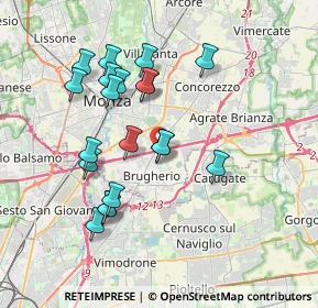 Mappa Via Belvedere, 20861 Brugherio MB, Italia (3.5)