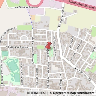 Mappa Via Padule, 61, 25035 Ospitaletto, Brescia (Lombardia)