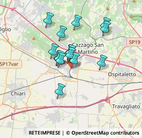 Mappa 25038 Rovato BS, Italia (2.62333)