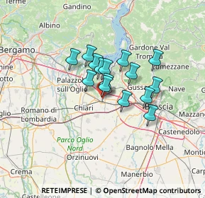 Mappa 25038 Rovato BS, Italia (9.068)