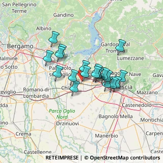 Mappa 25038 Rovato BS, Italia (10.0615)
