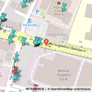 Mappa Via G. Oberdan, 25128 Brescia BS, Italia (0.072)
