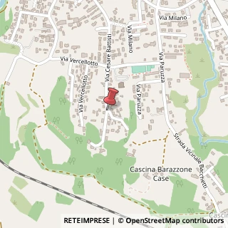 Mappa Via c. battisti 106/b, 13836 Cossato, Biella (Piemonte)