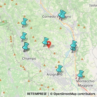 Mappa Via Restena, 36070 Nogarole vicentino VI, Italia (4.73)