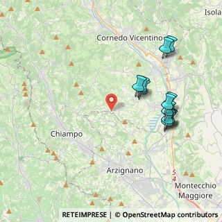 Mappa Via Restena, 36070 Trissino VI, Italia (4.06333)