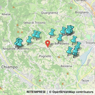 Mappa Via Restena, 36070 Nogarole vicentino VI, Italia (2.0965)