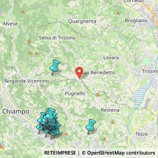 Mappa Via Restena, 36070 Trissino VI, Italia (3.24278)