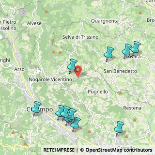 Mappa Via Danieli, 36070 Nogarole Vicentino VI, Italia (2.64545)