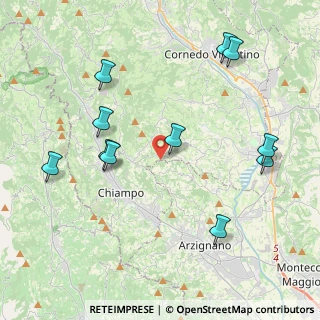 Mappa Via Danieli, 36070 Nogarole Vicentino VI, Italia (4.53273)