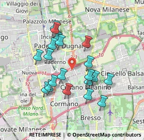 Mappa Via Marco Polo, 20037 Paderno Dugnano MI, Italia (1.63)