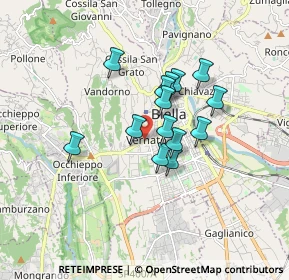 Mappa Via Marucca, 13900 Biella BI, Italia (1.22)