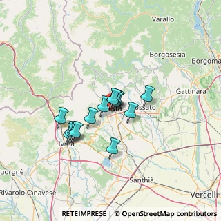 Mappa Via G. Pozzo, 13900 Biella BI, Italia (9.33)