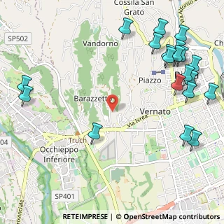 Mappa Strada ai Monti, 13900 Biella BI, Italia (1.4875)