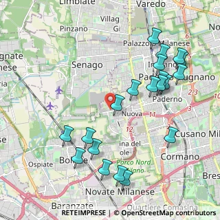 Mappa Via Pace, 20021 Bollate MI, Italia (2.2935)