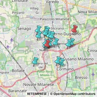 Mappa Dei Giovi, 20037 Paderno Dugnano MI, Italia (1.15611)