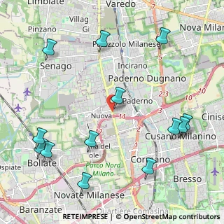 Mappa Dei Giovi, 20037 Paderno Dugnano MI, Italia (2.66846)