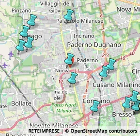 Mappa Dei Giovi, 20037 Paderno Dugnano MI, Italia (2.96)