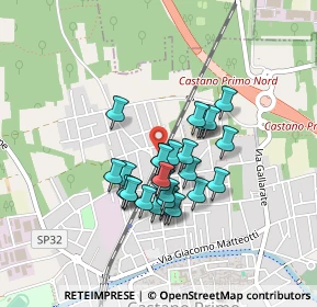 Mappa Via Torriani, 20022 Castano Primo MI, Italia (0.33103)