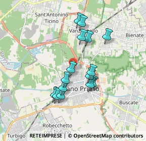 Mappa Via Torriani, 20022 Castano Primo MI, Italia (1.54)