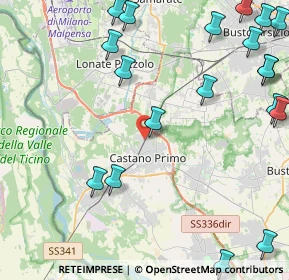 Mappa Via Torriani, 20022 Castano Primo MI, Italia (6.193)