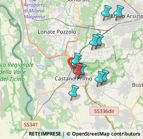 Mappa Via Torriani, 20022 Castano Primo MI, Italia (3.01364)