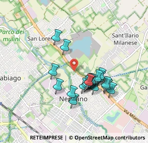 Mappa Piazza Chiesa Colorina, 20014 Nerviano MI, Italia (0.741)