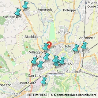 Mappa Via Enrico Forlanini, 36100 Vicenza VI, Italia (2.27846)