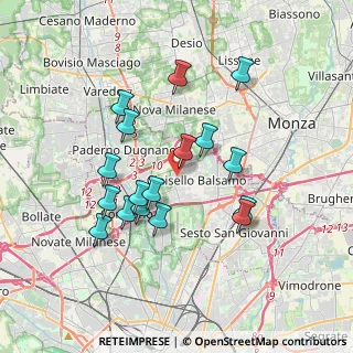Mappa Via Monte Spluga, 20092 Cinisello Balsamo MI, Italia (3.30647)