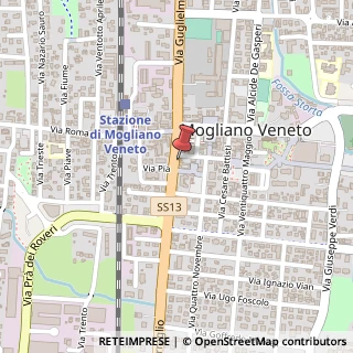 Mappa Via Terraglio, 2/a, 31021 Mogliano Veneto, Treviso (Veneto)
