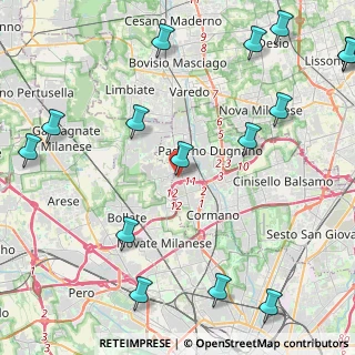 Mappa Via Giancarlo Puecher, 20037 Paderno Dugnano MI, Italia (6.26438)
