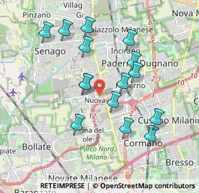 Mappa Via Giancarlo Puecher, 20037 Paderno Dugnano MI, Italia (1.75)