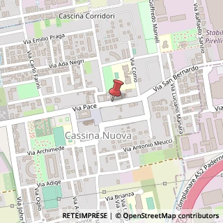 Mappa Via Giovanni Amendola, 170, 20021 Bollate, Milano (Lombardia)