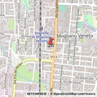 Mappa Via Pia, 1/A, 31021 Mogliano Veneto, Treviso (Veneto)