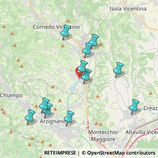 Mappa Via Pasubio, 36070 Trissino VI, Italia (4.20818)