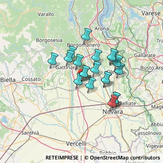 Mappa Via G. Tosalli, 28073 Fara Novarese NO, Italia (10.257)