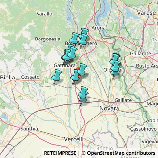 Mappa Via G. Tosalli, 28073 Fara Novarese NO, Italia (10.8495)